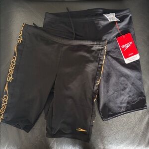 Speedo Endurance+ Swim Jammers (2 Pairs) Sz 26 or 7-8